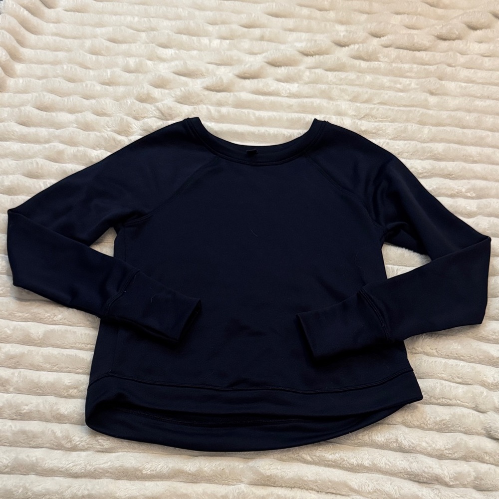 Banana Republic Navy Crewneck Long Sleeve Top Sz XS